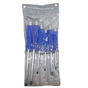 Juego Destornillador Impacto Io Tools X6 Pcs Azul