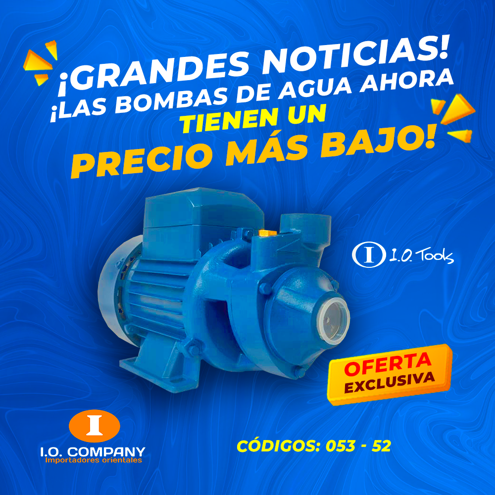 BOMBAS DE AGUA